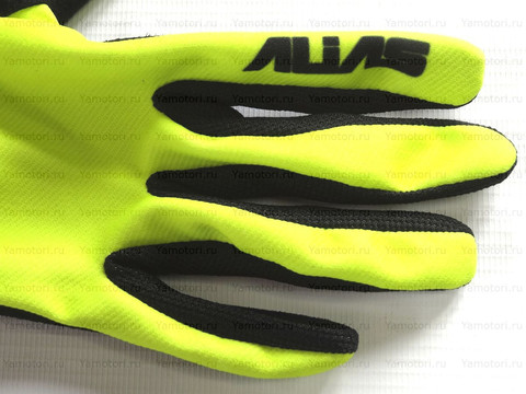 Мотоперчатки ALIAS Aka Lite жёлтый-чёрный