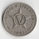 K10526 1961 Куба 1 сентаво