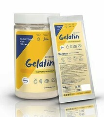 Желатин быстрорастворимый 220 блум IL-bakery, 500 г Халяль