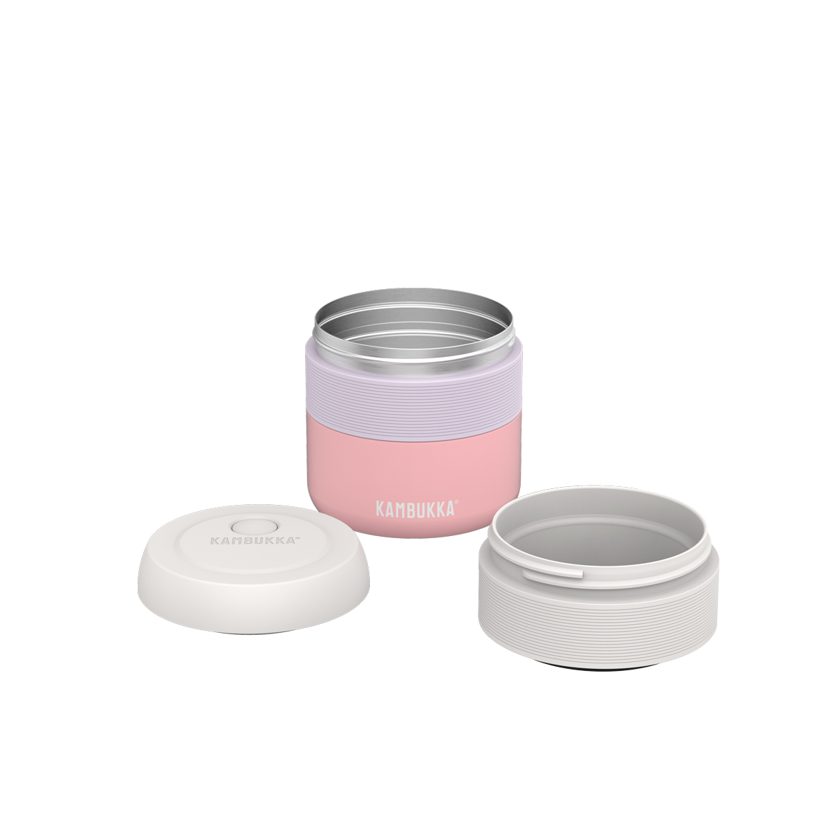 Термо ланч-бокс Kambukka Bora (400 мл), Розовый, арт. 11-06011 - фото 4