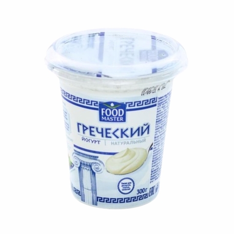 Йогурт ГРЕЧЕСКИЙ Натуральный 8,4% 300 г Food Master КАЗАХСТАН