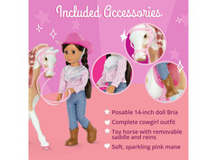 Glitter Girls Кукла Бриа 35,5 см с лошадью (GG51103)