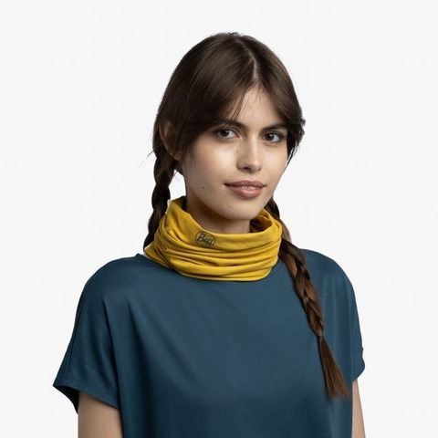 Картинка бандана-труба Buff CoolNet Solid Maize - 4