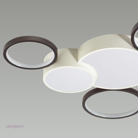 Люстра потолочная LED  с ДУ 5253/99CL серии NORBERT