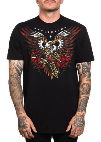 Affliction | Футболка мужская SPIRIT &amp; PRIDE A25584 перед