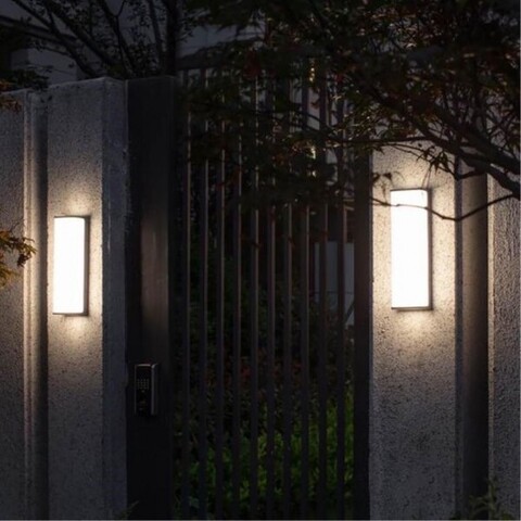 Уличный настенный светодиодный светильник Arte Lamp LANCIA A6419AL-1BK