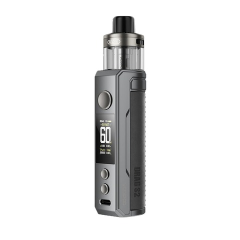 Voopoo Drag S2 2500 mAh Pod Kit - Gray Metal