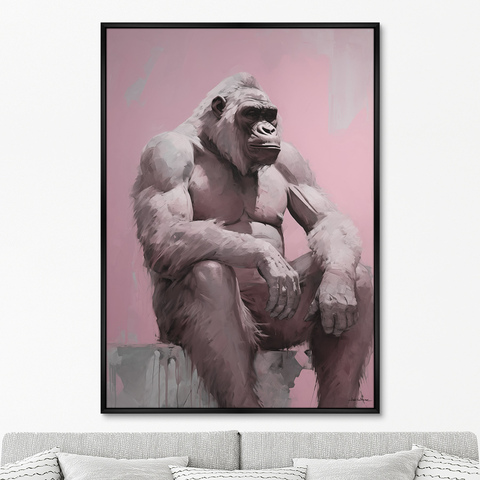 ArtNoMore - Репродукция картины на холсте The Gorilla, No 1, 2024г.