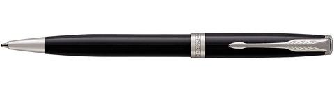 Шариковая ручка Parker Sonnet Lacquer Deep Black CT123