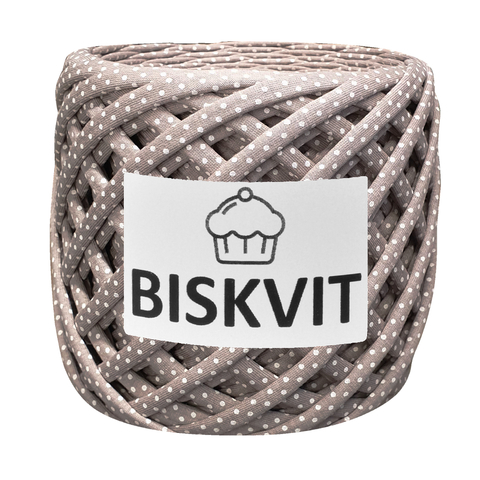 Пряжа трикотажная Biskvit какао с молоком 1834