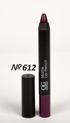 OG-FP3011B Помада-карандаш тон 612 баклажан МАТОВАЯ Matte Lip Pencil PRO