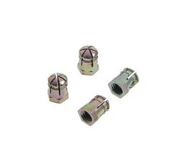 Дюбель мебельный Element, М6 мм, металлический, на блистере 4 шт.   2332971