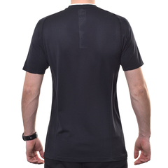 Поло теннисное Wilson Players Seamless Zip Henley 2.0 - black