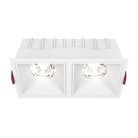 Встраиваемый светодиодный светильник Maytoni Alfa LED DL043-02-15W4K-D-SQ-W