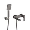 Cezares SLIDER-VD-01 SLIDER-VD-01 Смеситель для ванны и душа однорычажный в комплекте с ручным душем, шлангом и держателем, хром
