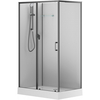 Aquanet 282012 Passion EVO 120L Душ. кабина Прямоугольник, 1200х800 Лев.угол BLACK Набор (282012)