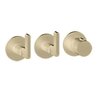 Gessi Inciso 58334#149 Смеситель для душа встраиваемый на 2 потребителя, цвет finox