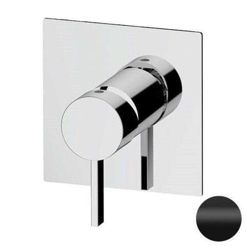 Remer Metrica MC30QNO Смеситель для душа, черный матовый