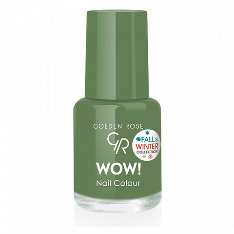 Golden Rose Лак  WOW! Nail Color тон 307  6мл  FALL&WINTER COLLECTION