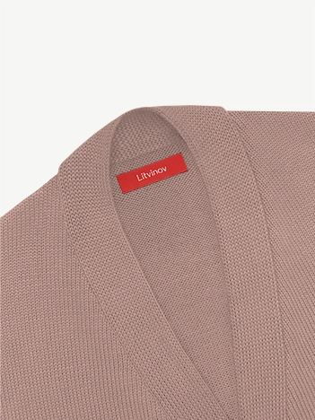 Кардиган с пуговицами из кашемира