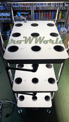 Домашняя стеллажная многоярусная гидропонная установка 4 ЯРУСА 2250х650х530мм до 40 растений