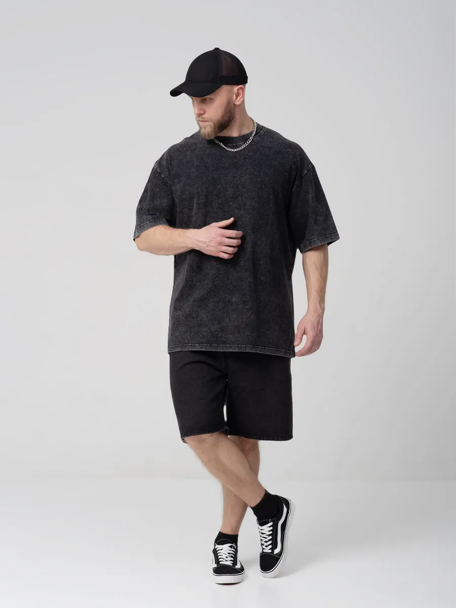 Бейсболка с сеткой летняя черная