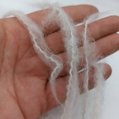 Арт Nuvola нежная длинноворсовая альпака 200м/100гр Белая