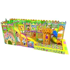 Детский игровой лабиринт «Мультяшная страна» 57.5 м² (11,5*5*4м)