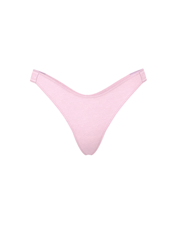 PINK ХЛОПКОВЫЕ ТРУСИКИ ТАНГА