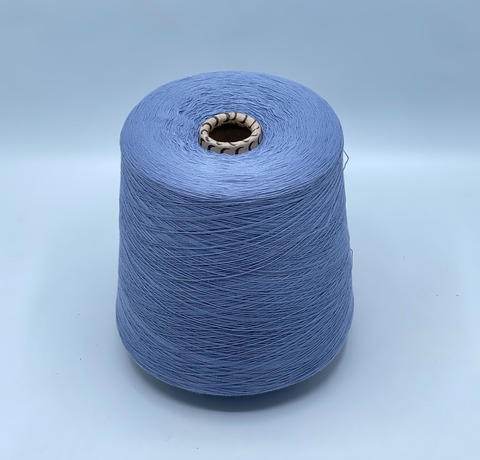 Бобинная пряжа,Cotton combed, 1693м. 100%Хлопок, Светло-сизый(891), 39312