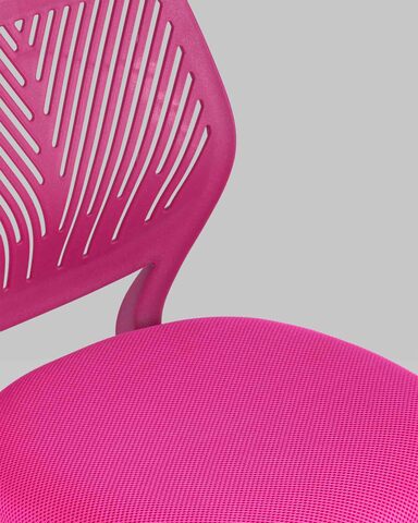 Кресло компьютерное детское Анна ярко-розовый