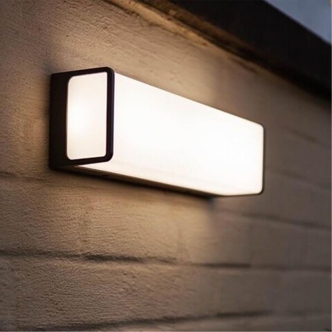 Уличный настенный светодиодный светильник Arte Lamp LANCIA A6419AL-1BK