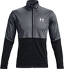 Олимпийка Under Armour Pique Track Jacket Black/Grey