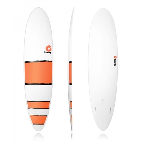 Серфборд TORQ Epoxy 7'6 Funboard Red Bands