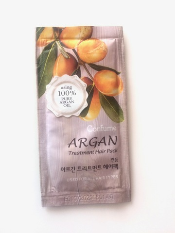 argan treatment hair pack sample