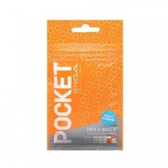 Мастурбатор Tenga Pocket Hexa-Brick
