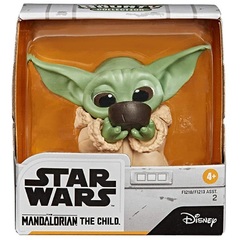 Звёздные войны: Мандалорец Малыш Йода 6 см Потягивая Суп