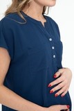 Блузка для беременных 11588 синий