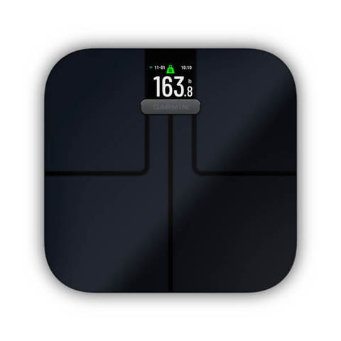 Garmin Index S2 — умные весы, черные