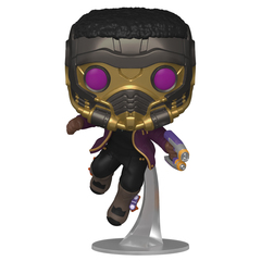 Фигурка Funko POP! Bobble Marvel What If T'Challa Star-Lord 55812 (56938)