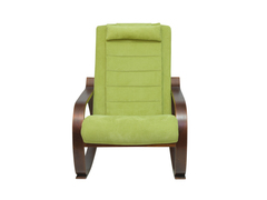 Массажное кресло-качалка для отдыха EGO Relax EG2005 Микрофибра Оливковый