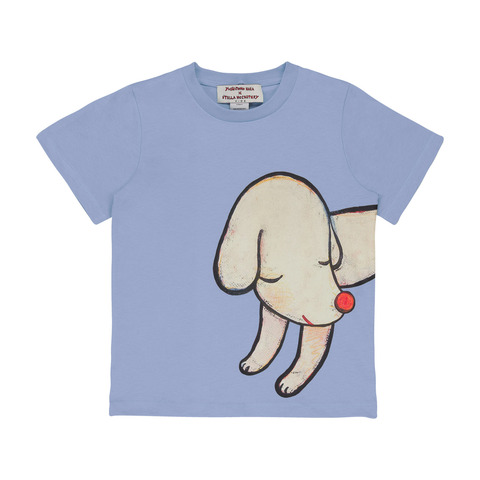 Футболка Stella McCartney Kids Nara Dog Blue