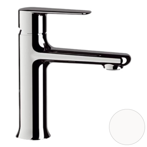 Remer V12BO Смеситель для раковины Remer Vanity V12BO, белый матовый