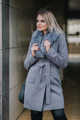 Пальто женское Зима(Мех)