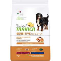 Сухой корм для собак TRAINER Natural Sensitive Medium & Maxi при аллергии, лосось (для средних и крупных пород)