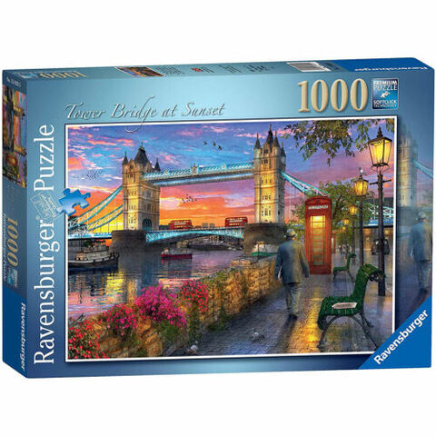 Puzzle Tower Bridge at Sunset