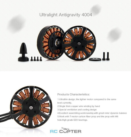 T-Motor Antigravity 4004 KV400 (2шт)