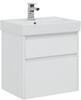 Aquanet 242575 Тумба Nova Lite 60 2 ящ. цв. бел. глянец (242575)