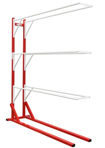 Стеллаж для хранения мячей для фитнеса и реабилитации Polanik RBR19-SM