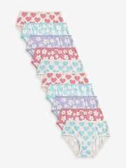 Трусы для девочки Next D56-338, 10 шт., Розовый, Голубой